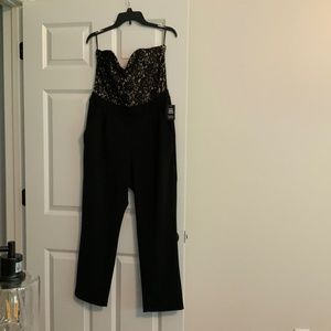 Express Formal Strapless Jumpsuit